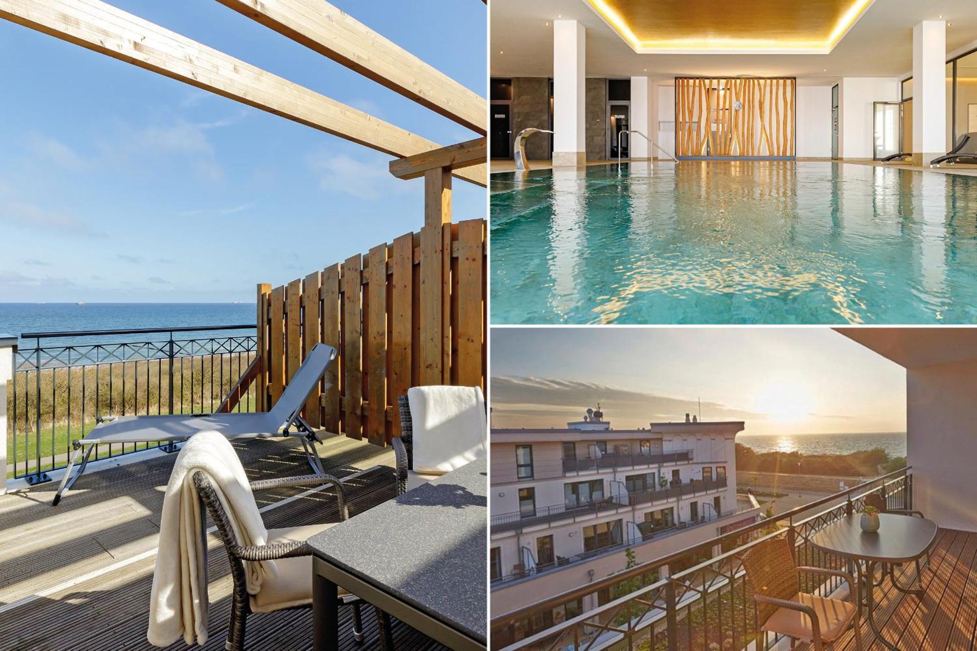 Aparthotel Waterkant Suites - Fewos Am Meer Mit Spa Börgerende-Rethwisch Eksteriør bilde